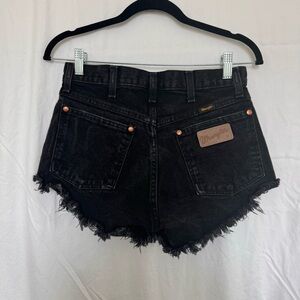 Black Wrangler Daisy Dukes